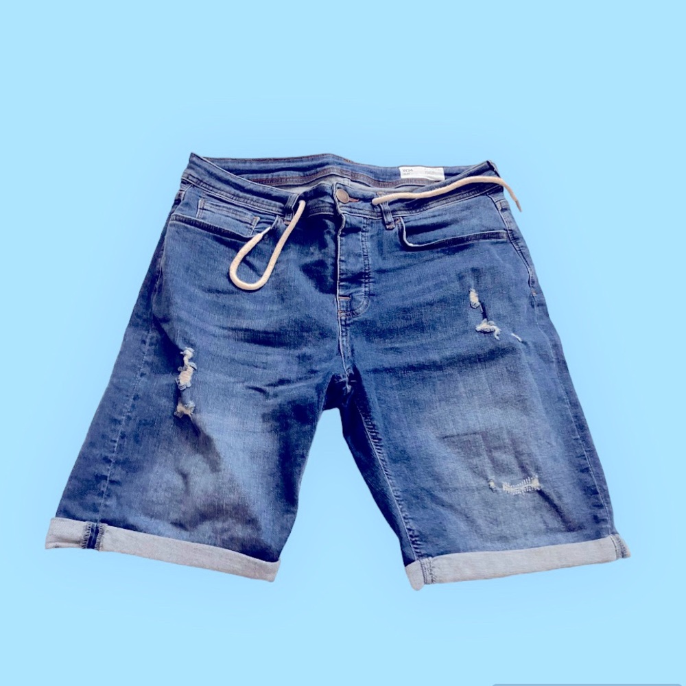 Denim Co Slim Men’s Jeans Shorts (Size 34)